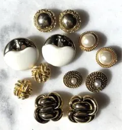ヴィンテージボタン まとめ売り 12個 アンティーク