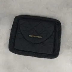 【未使用】SONIA RYKIEL キルティング ポーチ ブラックのサムネイル