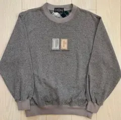 M*2様 90s ヴィンテージ 刺繍ロゴ スウェット トレーナー メンズ 古着