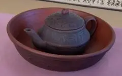 茶壺、茶船セット　中国茶器・台湾茶器　アンティーク