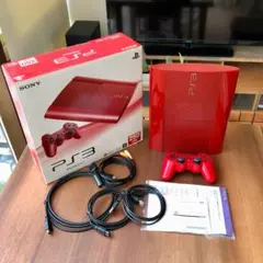 PS3本体￼すぐ遊べるセットCECH-4000Bガーネットレッド250GB