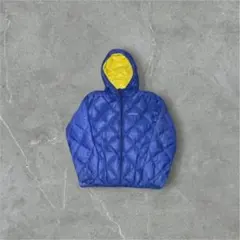 【最安値❗️】mont-bell リバーシブル ダウン ブルー/イエロー