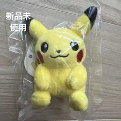 韓国 限定★ポケモン ピカチュウぬいぐるみ キーリング 小