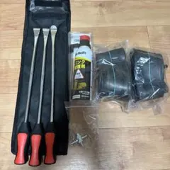 ハンターカブタイヤ交換工具セット パンク修理に！のサムネイル