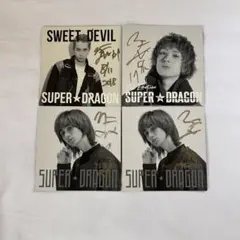 SUPER★DRAGON/スパドラ ジャン海渡 サイン入りポストカード