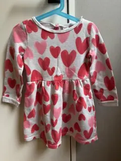 carter's ハート柄 ワンピース 5T