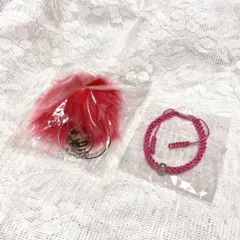 KAMIYA Key Charm Bracelet ピンク クリア - メルカリ