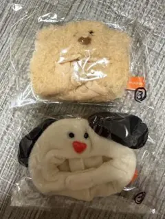 mojojojo かぶっちゃお マスコットぬいぐるみ　茶くま　いぬ　③