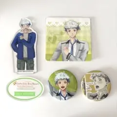 や*い様 ときメモGS4 白羽大地 白羽空也缶バッジ ホワイトデー ハート