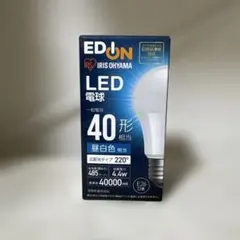 IRIS OHYAMA LED電球 40形相当 昼白色 E26のサムネイル