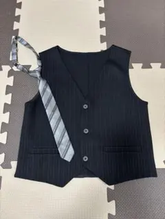 ARTISAN ストライプ ベスト ネクタイセット