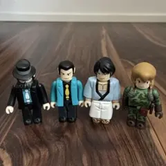 レゴ風　キューブリック　ルパン3世　フィギュア4体セット