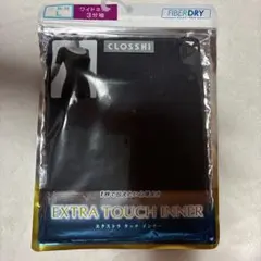 CLOSSH ワイドネック3分袖L ブラックのサムネイル