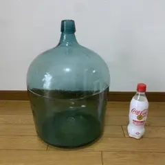 デミジョンボトル　大　アンティーク　花瓶