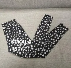 ①SUKALA スカーラ LAVA ヨガウェア レギンス 花柄 S ブラック