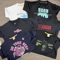 スポーツTシャツ まとめ売り 6枚セット 140 バスケ