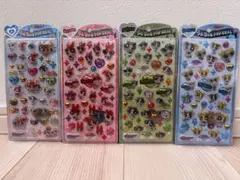 4種セット 正規品 パワーパフガールズ うるちゅるポップシール パワパフ