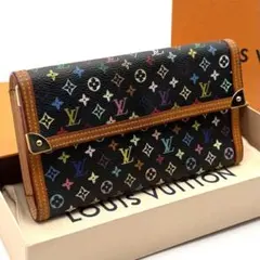 ルイヴィトン モノグラム マルチカラー ポルトトレゾール インターナショナル