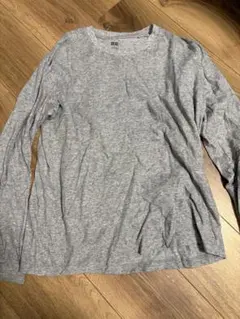 UNIQLO 長袖カットソー グレー Mサイズ