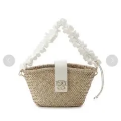 スナイデル コットンショルダーブレードトートバッグ ホワイト