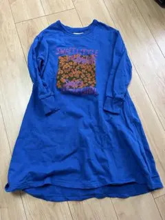 MARKLEYS 青 ワンピース 130サイズ