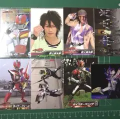 【8点】仮面ライダー電王　コレクション　カード　リュウタロス　野上良太郎　佐藤健