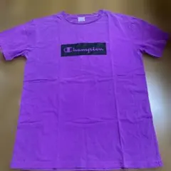 Champion チャンピオン 紫色 パープル 半袖 Tシャツ Lサイズ