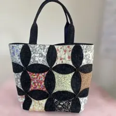パッチワークデザイン トートバッグ
