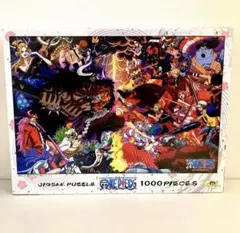 【新品】ONEPIECE　ジグソーパズル1000ピース　鬼ヶ島決戦