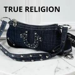 日本未入荷 トゥルーレリジョン Y2K デニム スタッズ アクセサリーポーチ