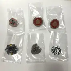 ハイキュー ピンズ ピンバッジ 校章モチーフ 6種 ガチャガチャ