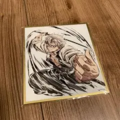 WEBSHOPくじ 鬼滅の刃 C41不死川実弥 アクリル色紙