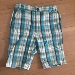 ファミリア チェック柄 半ズボン 100cm