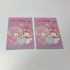 サンリオ マイメロディ マイメロ ピアノちゃん いちご新聞 ミニクリアファイル