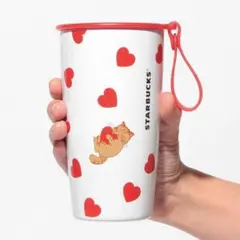 ◆スターバックス◆2025年バレンタイン カップシェイプステンレスボトル355m