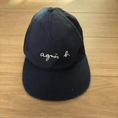 agnès b. ネイビー ベースボールキャップ