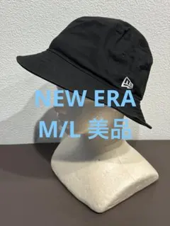 NEW ERA ニューエラ バケットハット ブラック ユニセックス 帽子 美品