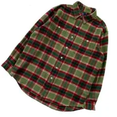 ラルフローレン 90s FARRELL ネルシャツ L フランネル 古着