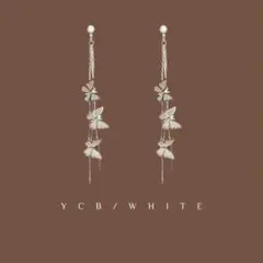 ロングピアス ピアス(両耳用)