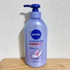 ニベア　ルーセントビューティ　ボディミルク リッチローズ　350g