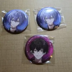 にじさんじ Half Anniversary 缶バッジ 小柳ロウ 佐伯イッテツ