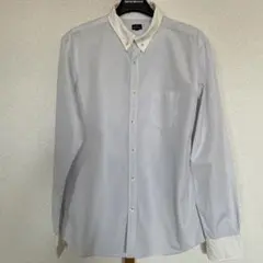 ポールスミス　Paul Smith長袖　ボタンダウンシャツ　ストライプ　Lサイズ