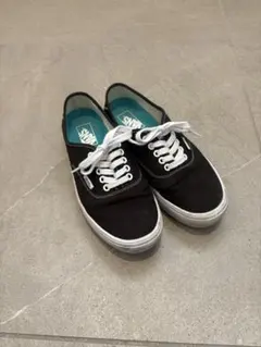 Vans ブラック キャンバス スニーカー
