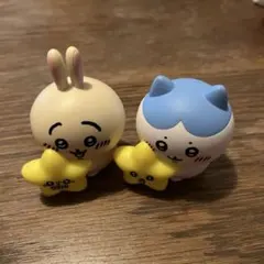 ちいかわ星といっしょライト ガチャガチャ フィギュア ハチワレ うさぎ