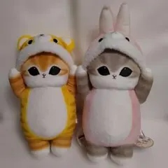 【タグ有】 モフサンド mofusand 着ぐるみにゃんBIGぬいぐるみ 2種