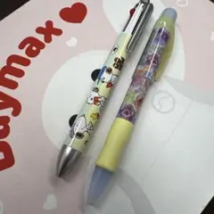 Snoopy 4色ボールペン Sun-Star nicolo シャペン2本セット