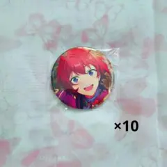 あんスタ】フィーチャースカウト 2 缶バッジ 朱桜司 4点セット①