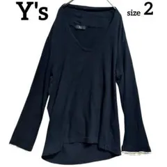 【新品】Y's■ワイズ ヨウジヤマモト ニット カットソー セーター 半袖 ワイズ Y's セーター ヨウジヤマモト 【Y's】ロゴ - メルカリ