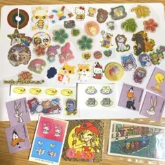 平成レトロフレークシールset♡