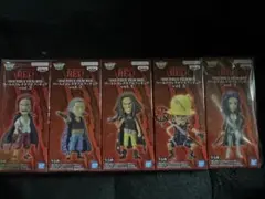 ワンピース フィルムレッド ワーコレ フィギュア ver.3 全5種セット